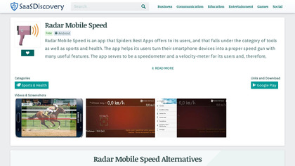 Radar Mobile Speed image