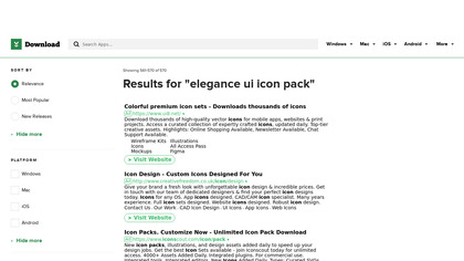 ELEGANCE UI Icon Pack image