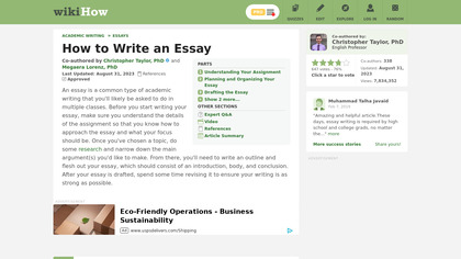 How to Write an Essay image