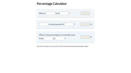 PercentCalculator image