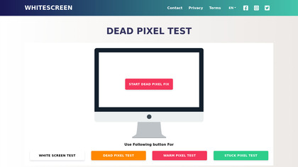 WhiteScreen Fix Dead Pixel Test image