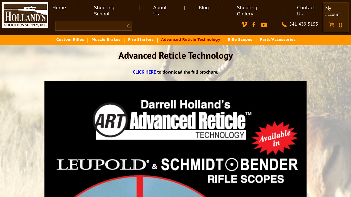 Speed Gun by advance Technology Landing page