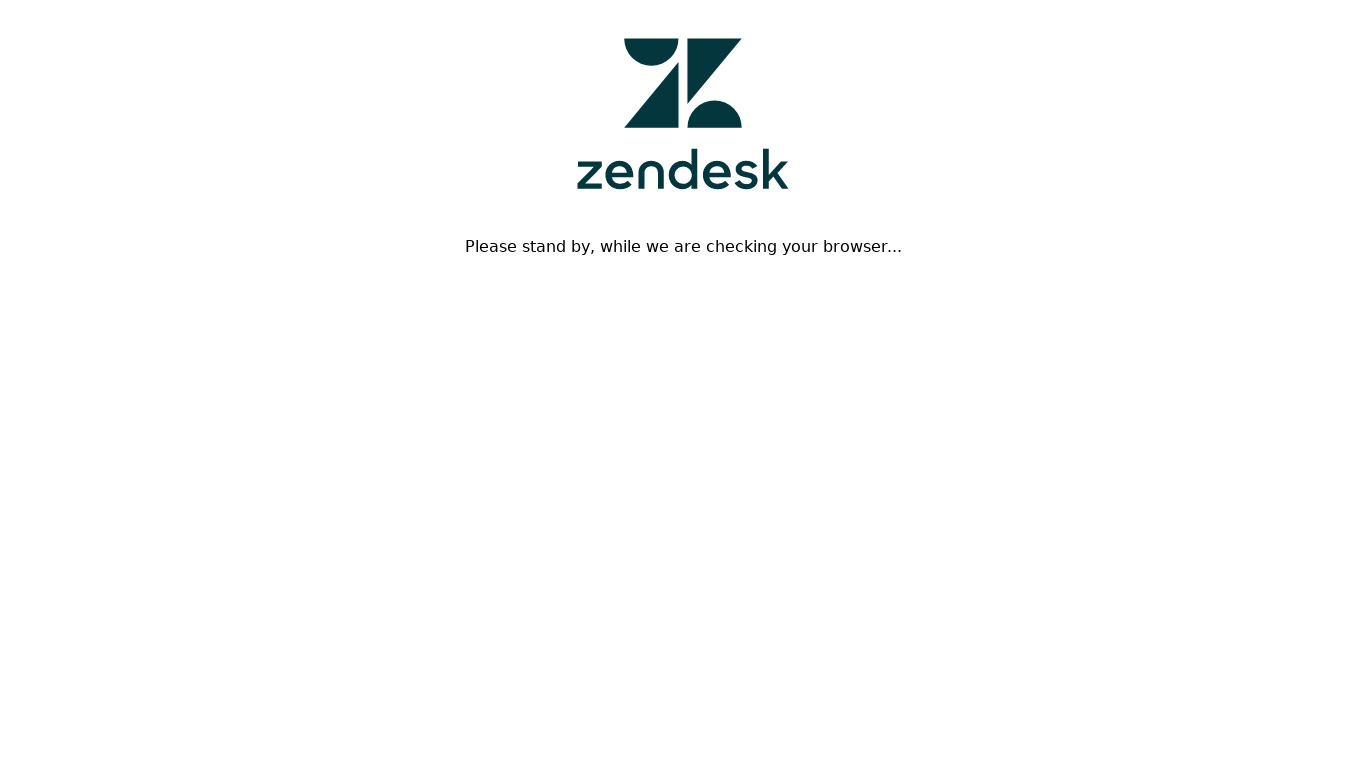Inbox by Zendesk Landing page