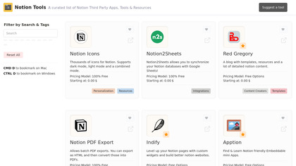Notion Tools image