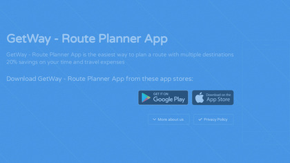 Route Planner – GetWay image