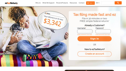 ezTaxReturn image