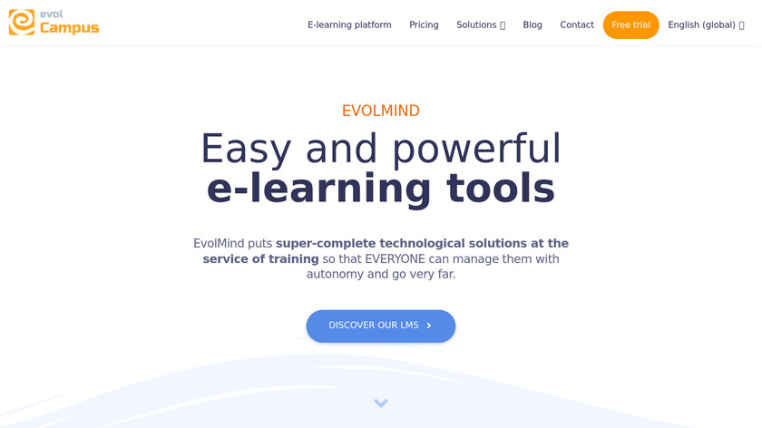 Evolmind Landing Page