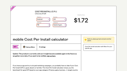 Cost-Per-Install calculator image