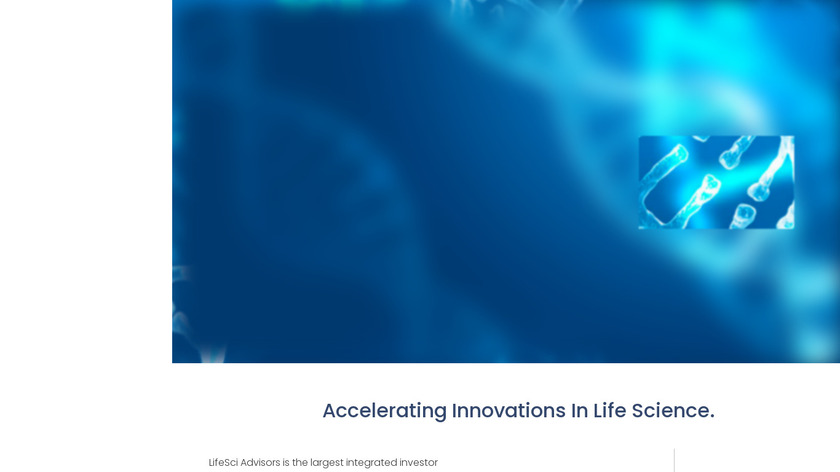 Life Advisor Landing Page
