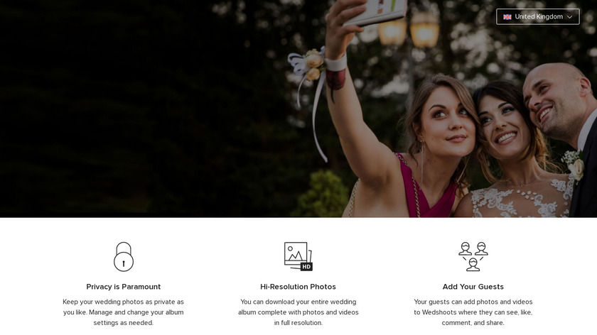 WedShoots Landing Page