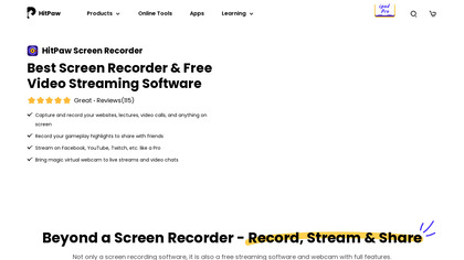 HitPaw Screen Recorder image