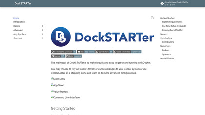 DockSTARTer image