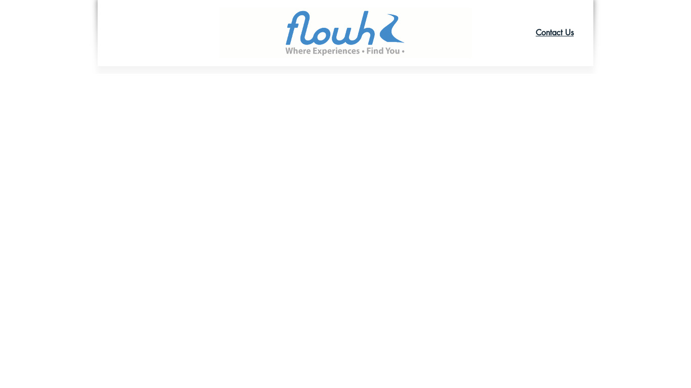 Flowh Landing page