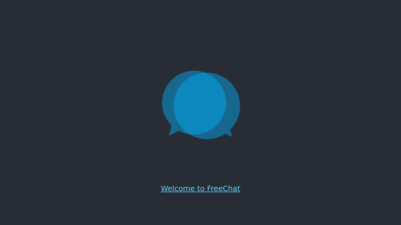FreeChat.world Landing page