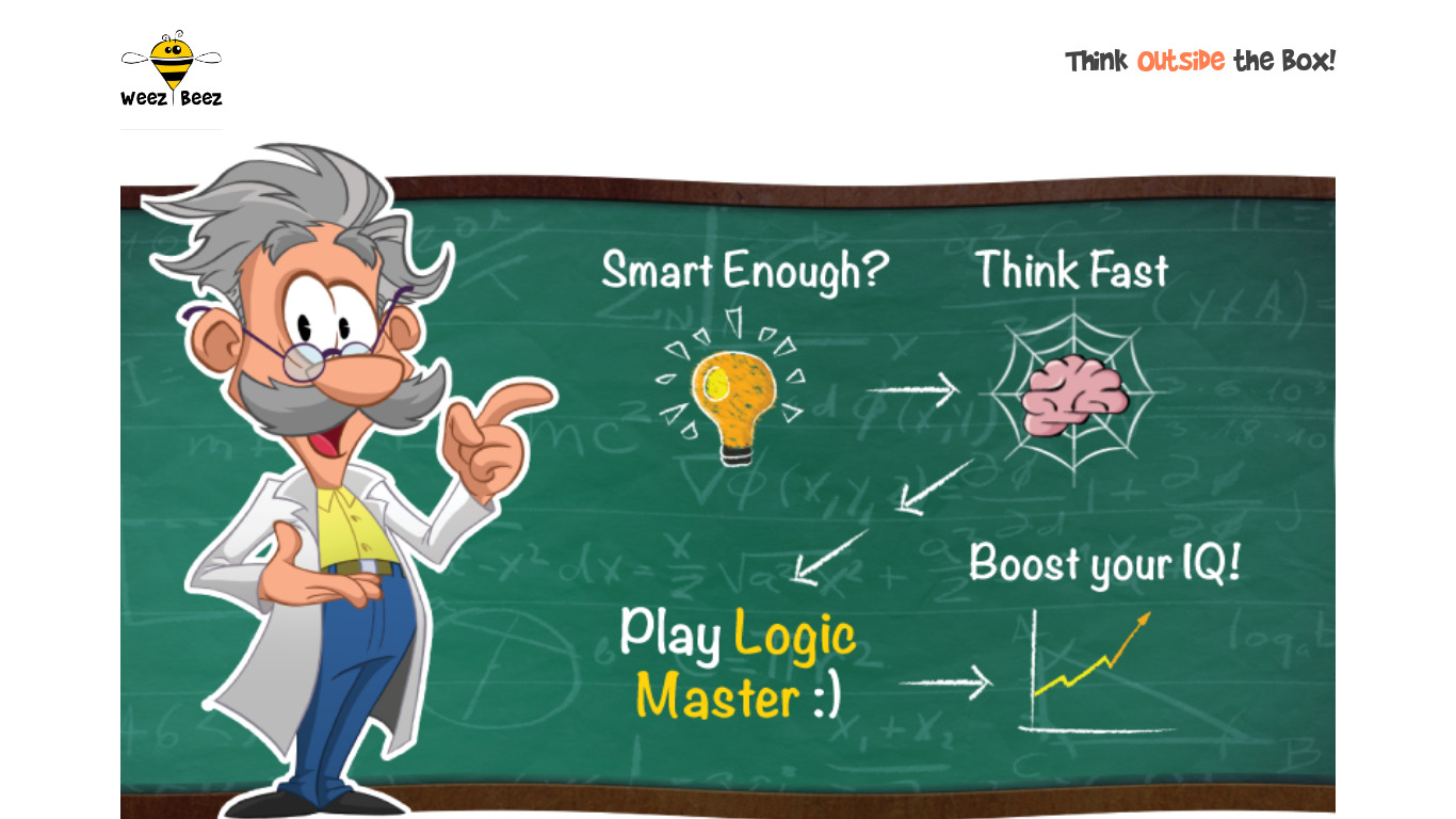 Logic Master 1: Mind Twist Landing page