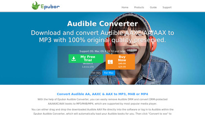 Epubor Audible Converter image