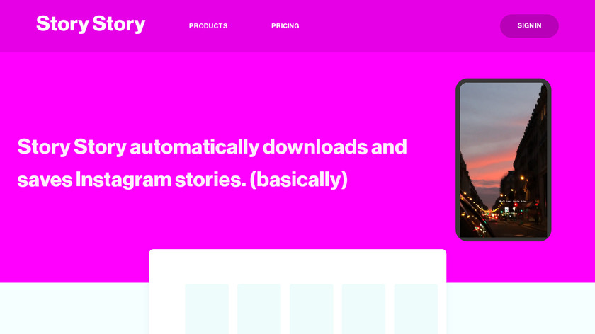 Story-Story.co Landing Page