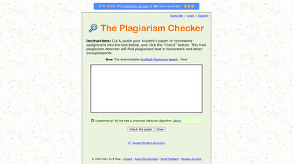 Dustball Plagiarism Checker image