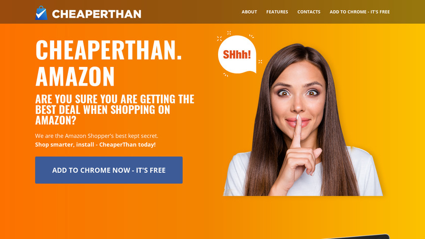 CheaperThan.Store Landing Page