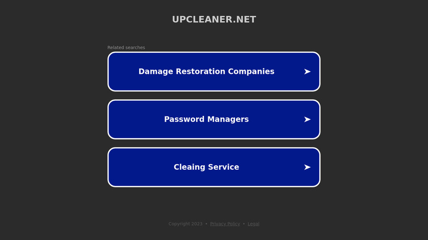 UPCleaner Landing Page