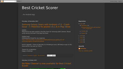 Best Cricket Scorer FREE image