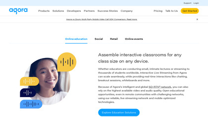 Agora Live Interactive Video Streaming image
