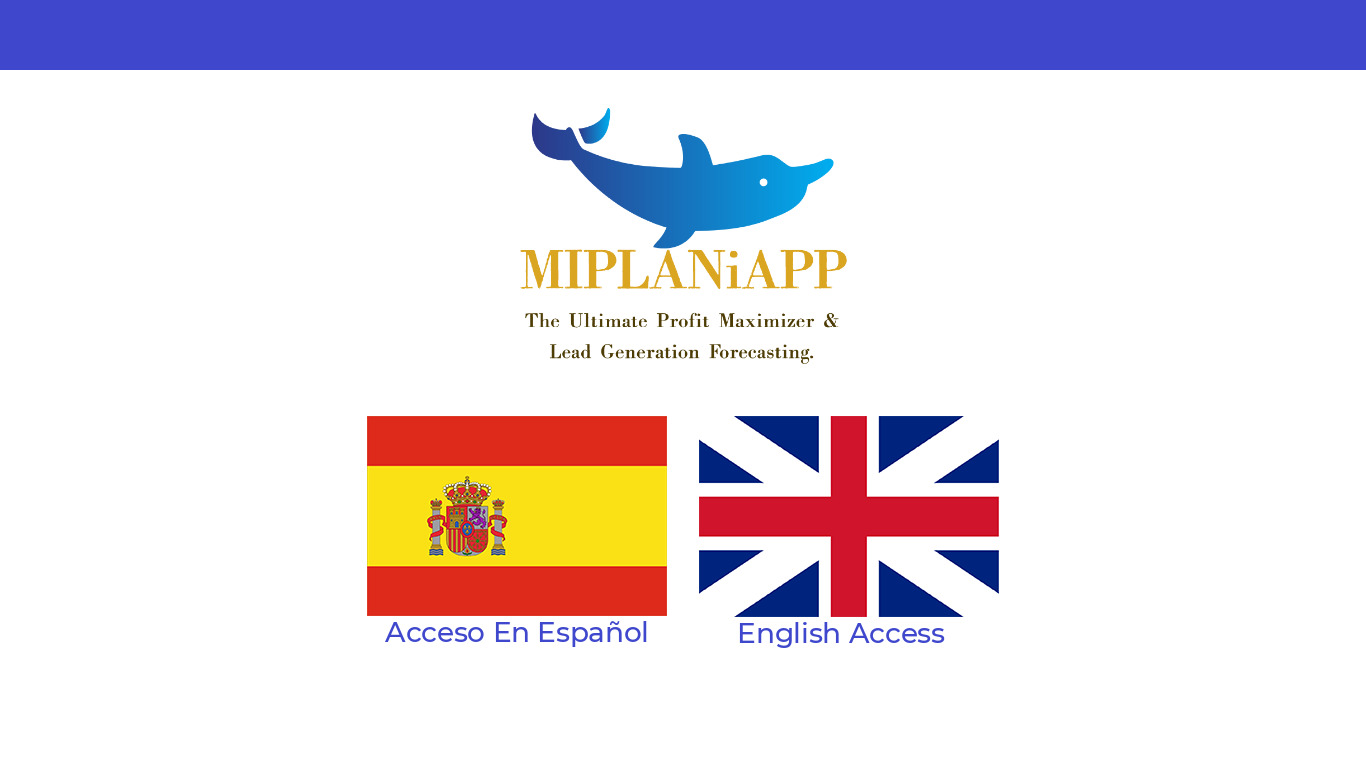 MIPLANiAPP Landing page