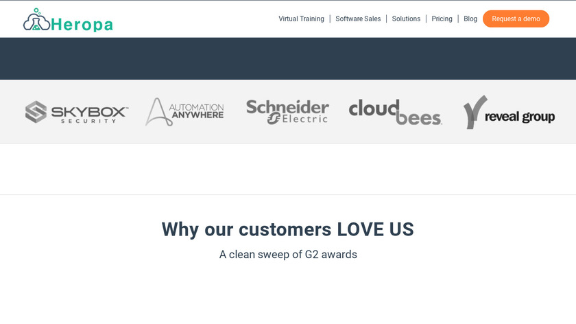 HEROPA Landing Page