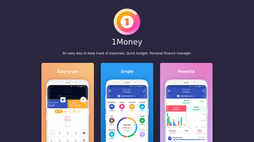 1Money Landing Page