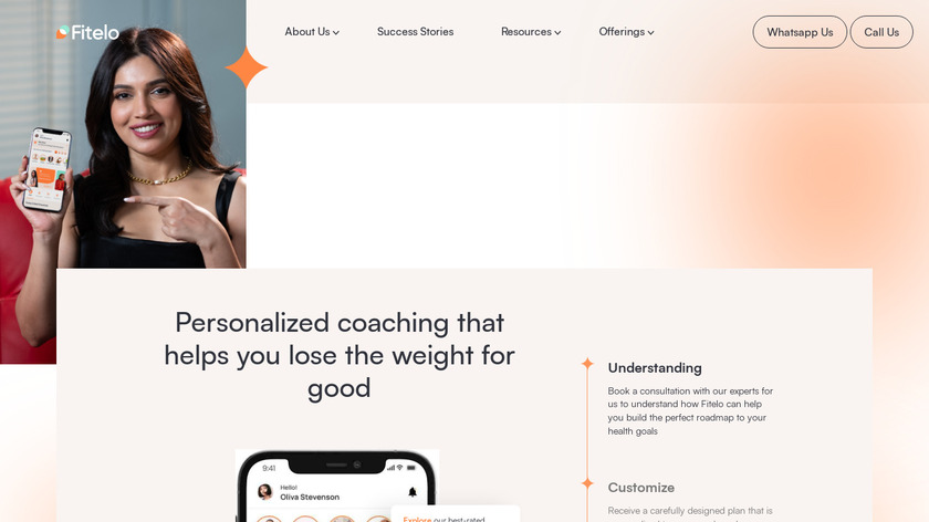 Fitelo Beta Landing Page