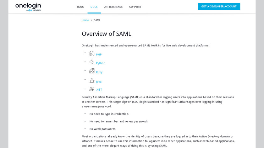 ASP.NET SAML Landing Page