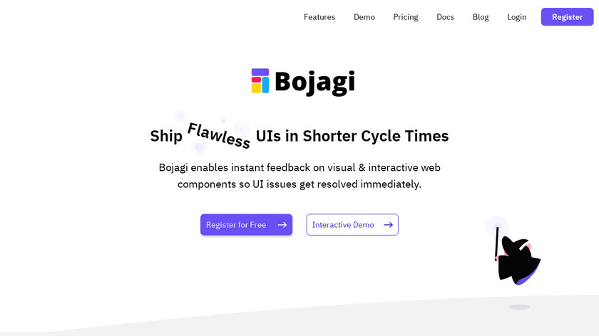 Bojagi Landing Page
