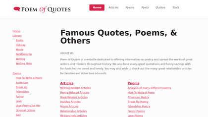 Poem of Quotes image