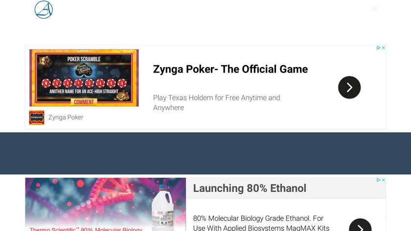 Scrum Poker Cards (Agile) Landing Page