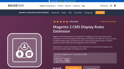 Magefan Magento 2 CMS Display image