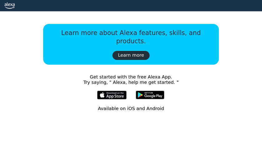 Alexa Site Info Landing Page