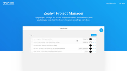 Zephyr Project Manager image