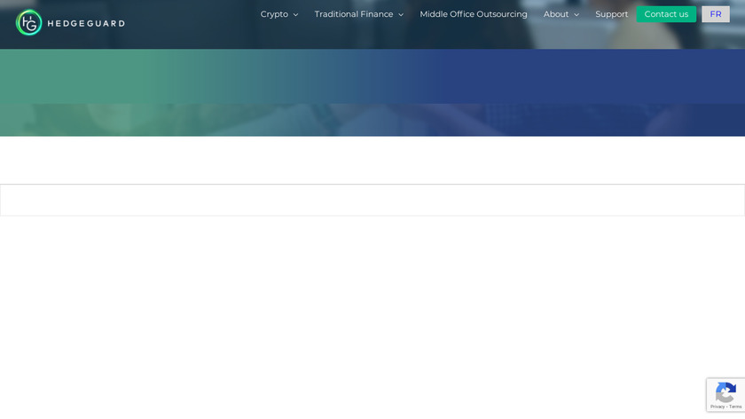 HedgeGuard Landing Page