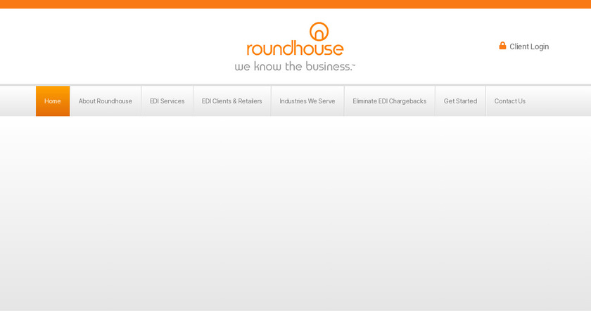 Roundhouse EDI Outsourcing Landing Page