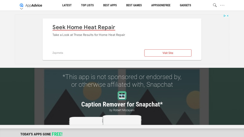 Caption Remover for Snapchat Landing Page