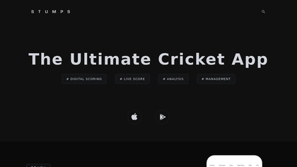 STUMPS – The Cricket Scorer image