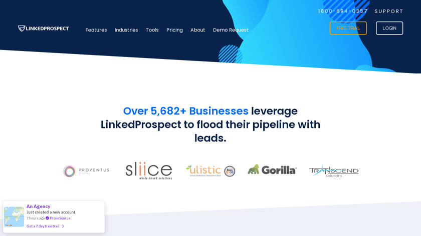 LinkedProspect Landing Page