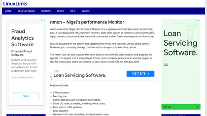 Nmon Nigels Performance Monitor image