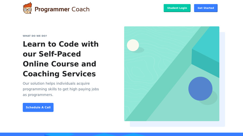 The Programmer Coach Landing Page