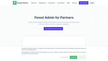 Forest Admin for Partners image