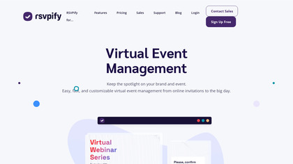 Rsvpify Virtual Events image