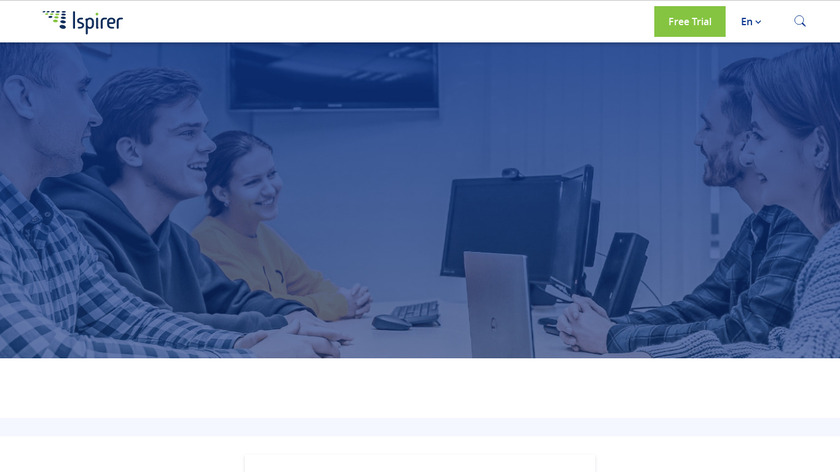 Ispirer Landing Page
