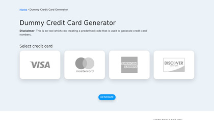 Cmlabs Dummy Credit Card Generator image
