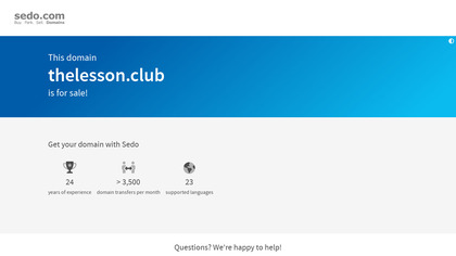 Thelesson.club image