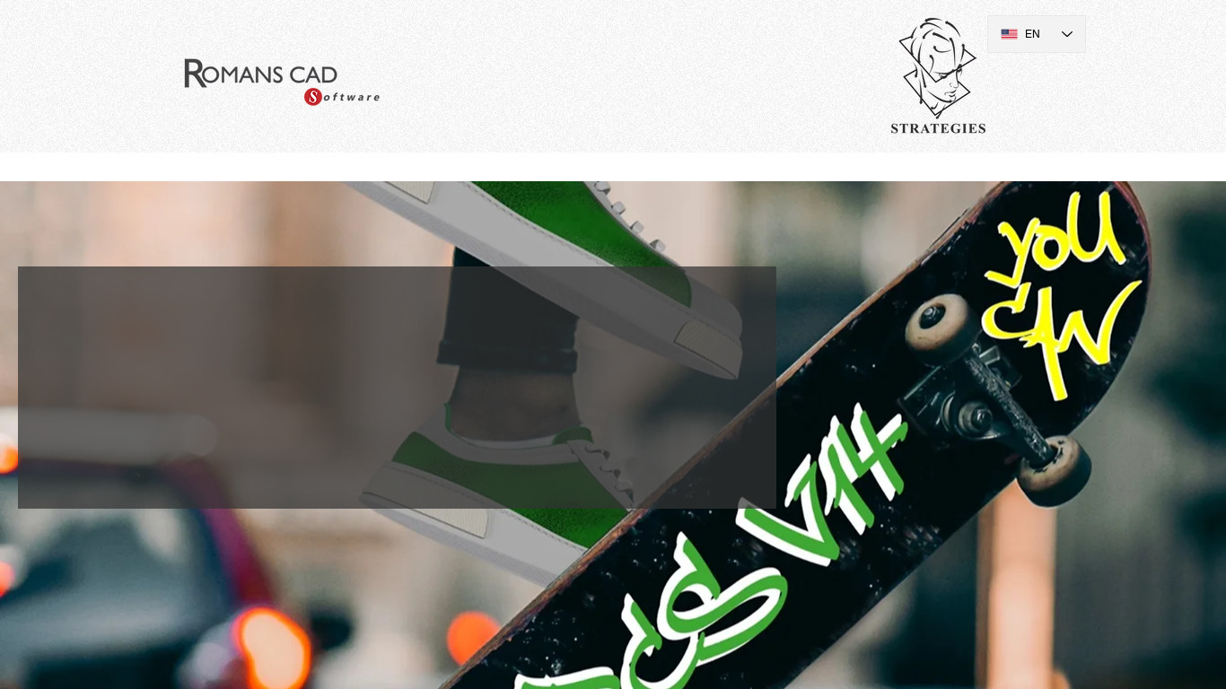 Romans CAD Landing page